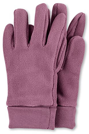 Sterntaler Baby Unisex Fingerhandschuhe Kinder Fingerhandschuh - Fingerhandschuhe, Handschuhe Kinder - aus Microfleece - brombeer, 8