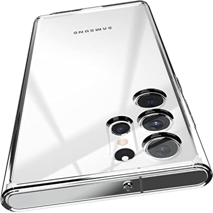 elago Ibrida Clear Custodia Cover Compatibile con Samsung Galaxy S22 Ultra 5G (6.8) - Tecnologia Ibrida PC, TPU, Ingiallimento Ridotto, Protezione Completa, Copertura Antiurto Bumper (Trasparente)