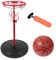 Jouets de Piscine Ensembles de cerceaux de Basket-Ball Piscine Jouet de Cerceau de Basket-Ball pour Piscine Jeu de Aides À La Natation pour Les Tout-Petits De 22 À 66 Livres (Color, One Size)