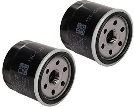 Filtre à Huile pour Time Cutter 2 Pièces Filtre à Huile Moteur 136‑7848 Étanchéité Parfaite pour Moteurs Monocylindre V Twin