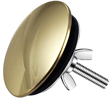 Couvercle Trou Robinet,5,1 cm Noir Acier Inoxydable Couvercle Trou Robinet Évier Cache Trou,Chromé De Cuisine Couvercle（Doré Clair）