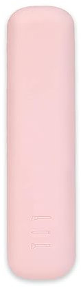 1 Pezzo Borsa Pennelli Trucco In Silicone Viaggio Piccolo Organizer Trucco Impermeabile Per Cosmetici Elementi Essenziali Viaggio Donne Ragazze (Rosa)