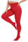 CozyWow Medias elásticas para mujer,semiopacas,tallas,Rojo 3XL