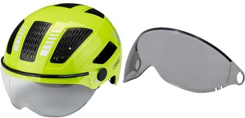 ABUS Stadthelm Hyban 2.0 ACE - Fahrradhelm & Ersatzvisier für die Fahrradhelme Pedelec 2.0, Hyban ACE 2.0 und HUD-Y ACE – Fahrrad- und Helmzubehör – Helmvisier, Clear (klar)