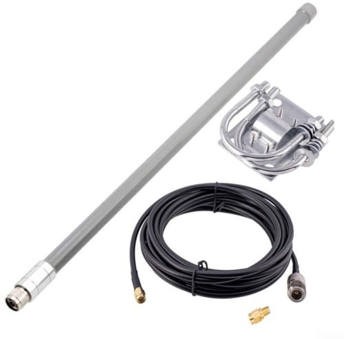 PETSTIBLE 12DBi Fiberglas-Antennenkabel für Lora, Helium, HNT, Miner, geeignet für verschiedene Anwendungen, die eine Fernverbindung erfordern