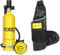 DIDEEP Diving Tank Equipment, Diving Gas Cylinder, Oxygen Cylinder, 1L Oxygen Cylinder Diving Water Bottle Diving Set (1L Two-Piece Set) (yellow)
