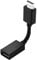 1pc Nickel Plated HDMI Male to Female Adapter Adjustable Connector Supports 3D 1080P HDMI Extender for Fire TV Stick, Roku Stick, Google Chromecast, Xbox, PS4, PS3.