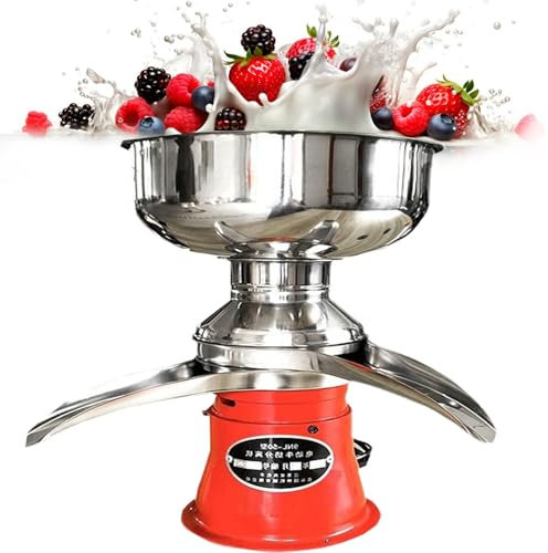 DHMYYXGS Centrifugeuse à Lait électrique,Séparateur De Lait Professionnel - 50 L/H - Lait Frais Séparateur De Crème De Lait,pour Séparer Produire Divers Laits Crème écrémé