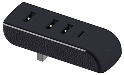 USB-Hub, kompatibel für Auto, 3/Y, 4-in-1-Multiport-Dockingstation des Handschuhfachs, USB-Hub mit 3 USB-Anschlüssen und 1 Typ-C-Anschluss