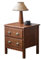 IMEITE Comodino Comodino vintage in legno di ciliegio con tavolino a cassetto Tavolino da esterno for bevande domestiche Tavoli Da Soggiorno