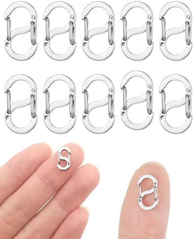 HUVZOR 10 Piezas Extensores De Botones, Botón de Extensión Metal Retráctil, Prolongador de Botón Elástico, Hombres Mujeres Vaqueros Extensor de Cintura, Adecuado Para Jeans Y Camisas(10 diseños)