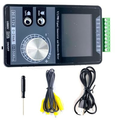 Oxxggkao Generatore programmabile portatile 1-150kHz Display 2 pollici 12V / 24mA Generatore di impulsi di corrente di uscita