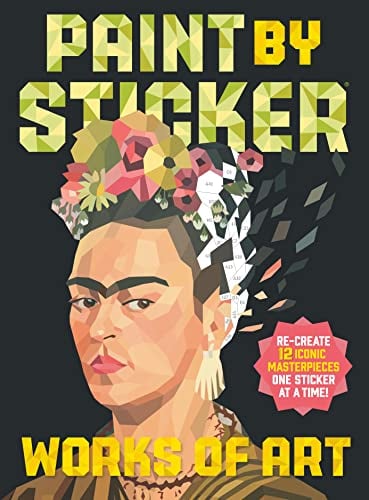Paint by Sticker (Official): Works of Art: Re-create 12 Iconic Masterpieces One Sticker at a Time!