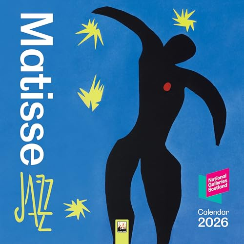 Matisse, Jazz 2026 – Original Flame Tree Publishing-Kalender [Kalender] (Wall-Kalender)