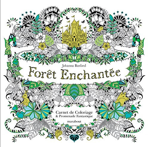 Forêt enchantée - Carnet de coloriage et Chasse au trésor antistress