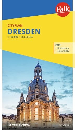 Falk Cityplan Dresden 1:20.000