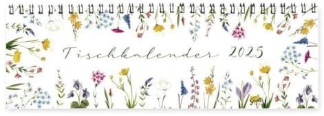 Tischkalender 2025: Blumen