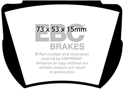 EBC Brakes DP4141R Yellow stuff Brake Pads