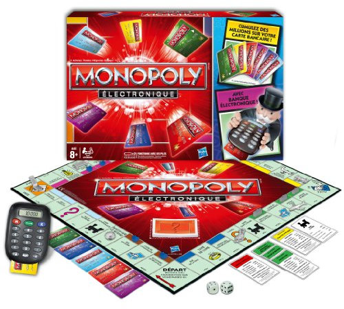 Hasbro - 377121010 - Jeu de Société - Monopoly Electronique