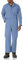 Red Kap Herren Overall aus Twill Arbeitsoverall, Postbote (Postman), Blau, 52