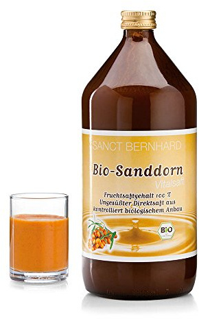 Sanct Bernhard Bio-Sanddorn-Vitalsaft | 2 x 500 ml