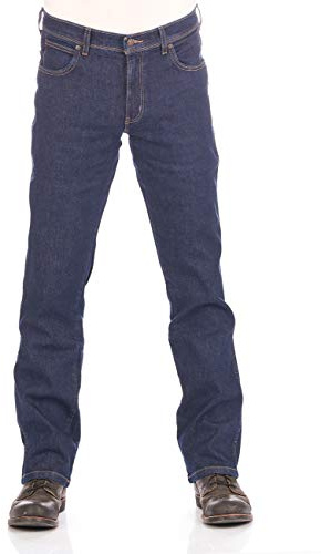 Wrangler Herren Regular Fit Jeans, Blau (Darkstone), W42/L32