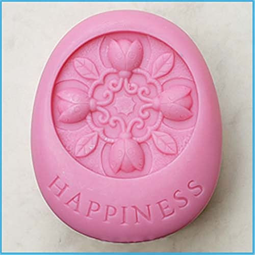 LC Happiness Blume Silikonformen Handgemachte Seifenformen Silikon Seifengießform Seife DIY Form