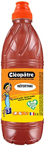 CLEOPATRE - PGBB1-9 - Peinture Gouache Néfertari - Terre de sienne - Flacon 1 L