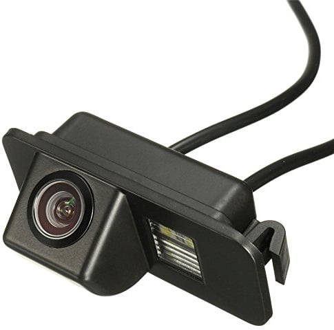 Nachtsicht Rückfahrkamera Einparkkamera Kamera Einparkhilfe Farbkamera Rückfahrsystem Einparkkamera Wasserdicht für Ford Mondeo BA7 ab 2007 / Focus II Facelift C/Kuga ab 2008/S-Max ab 2006