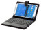 Étui avec clavier Bluetooth pour Samsung Galaxy Tab A 8.0 (2019), étui universel pour tablette de 20,3 cm à 22,9 cm, étui en cuir PU avec clavier Bluetooth (TOUCHPAD) pour Samsung Galaxy Tab A 8.0