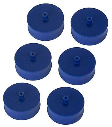 Blasterparts - Precision Flywheel Heavy Modder Pack - 3 Paar (6 Stück) Präzisionsgedrehte Flywheels - Blastertuning & Zubehör kompatibel für elektrische NERF Toy Guns