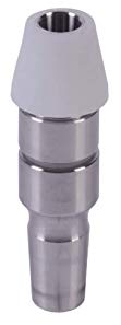 Premium Shisha Schlauchadapter – 18/8 Schliff, Anschluss, Schlauch Adapter für Dilaw Shisha, Amy Deluxe Shisha. Universales Hookah Wasserpfeife Zubehör. (1er Pack)