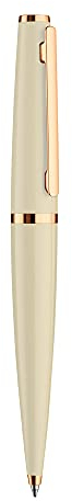 Otto Hutt Kugelschreiber D06 Aluminium Kashmir-Rosegold 13,8cm, Minengröße M, Schriftfarbe Blau, 001-11279