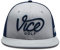 Vice Golf Unisex Squad Cap Mütze, Marineblau/grau, M