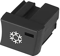 X AUTOHAUX Schneeflocke Typ Taste Klima Bedienfeld Taste AC Taste für BMW 1er E81 E87 E88 E82 3er E90 E91 E92 E93 X1 E84