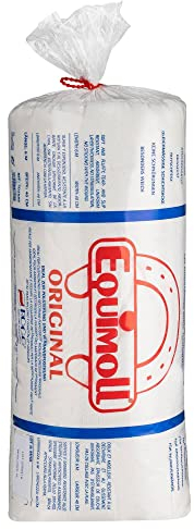 Equimoll Original Mullwattenrolle für Pferde 6m x 40cm | Mullbinde Angussverband Kompressen-Rolle aus Premium Baumwolle-Viskose-Mix [1 Rolle]