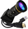4K 60fps HDMI USB3.0 Kamera Manueller Zoom Webcam für Computer Externe Computer kamera Teleobjektiv 10X Zoom PC Kamera Industrielle Mikroskop Kamera für Laptop,Monitor,TV (5-50mm 10fach Zoomobjektiv)
