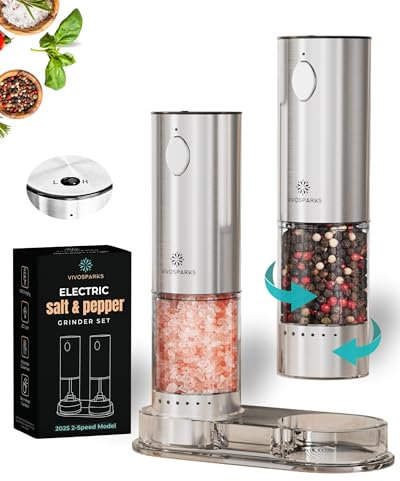 Mizzle B series Electric Salt and Pepper Grinders (B02)