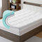 IKALIFE Matratzen Topper 90 x 200cm - H3 Hart Gel Topper mit Waschbar Bezug und Gelschaum, 7,5cm Höhe Matratzentopper für Boxspringbett und Unbequeme Betten