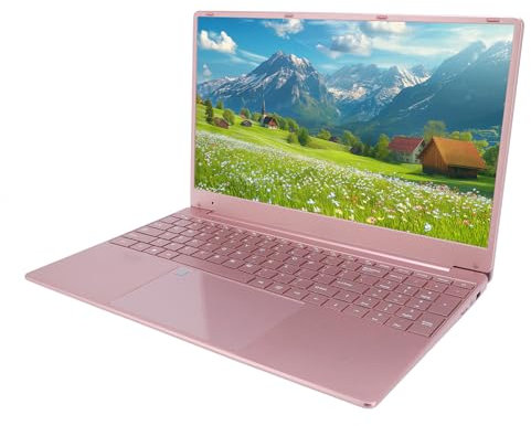 Computer Portatile da 15,6 Pollici, 1920x1080 IPS Schermo CPU N5095A 8GB DDR4 1T SSD Gaming Laptop, 2.4G 5G Bluetooth 4.2 5180mAh Batteria per Computer Portatile (Spina europea)