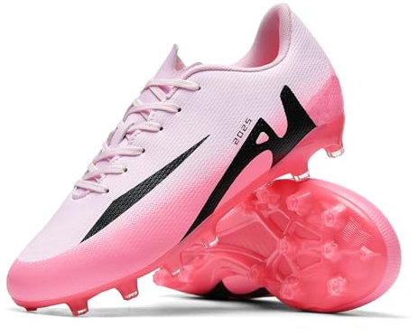 KUUK Herren Damen Fußballschuhe Jugendliche Fussballschuhe Kunstrasen Hallenschuhe Fussball Turf Indoor Outdoor AG FG TF Wettkampf Trainingsschuhe Unisex (DE 2286 Fen AG 41)
