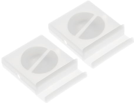 Operitacx Cable Management Winder Storage Box 2 Pack Portable Rotatable Cord Organizer for Earphones Data Cables Compact Desk Wire Tidy Holder