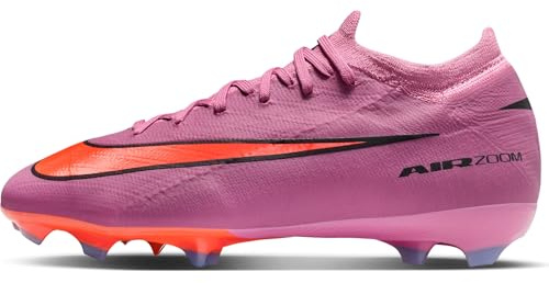 Nike Jr. Mercurial Vapor 16 PRO Low-Top-fußballschuh für Normalen Rasenfür Jüngere/Ältere Kinder, Scarpe da Football, Magic Flamingo Black Total Crimson, 36 EU