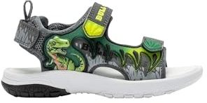 Bull Boys Velociraptor Sommersandalen 25 bis 35, Grüngrau, 30 EU