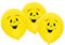 Amscan 450035 - 6 Latexballons Sunny, Durchmesser 22,8 cm, Dekoration, Smiley, Luftballon, Geburtstag, Themenparty