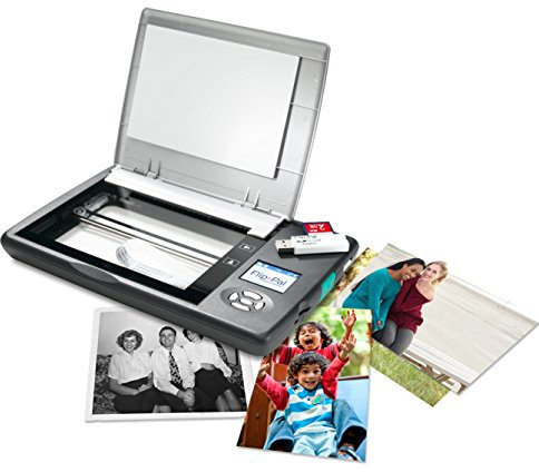 Flip- Pal Scanner Mobile avec SD Adaptateur USB et 4 Go EasyStitch et StoryScans * Logiciel Images parlent Inclus