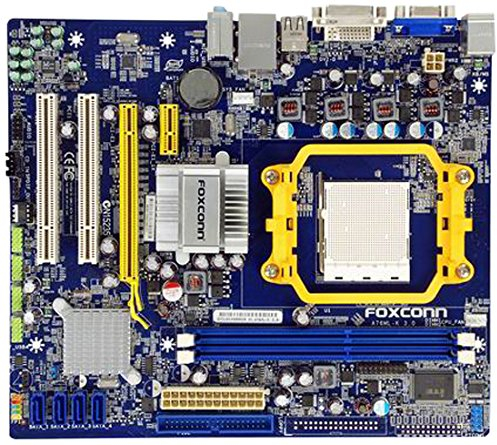 Foxconn A76ML-K 3.0 carte mère Socket AM3 Micro ATX - Cartes mères (1066,1333,1600 MHz, 8 GB, AMD, Socket AM3, 0, 1, Gigabit)