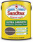 Sandtex masonry paint, 5 litres, ultra smooth brickwork, brown