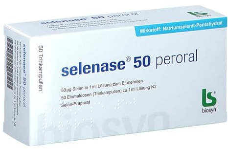 Selenase 50 peroral Lösung zum Einnehmen 50X1 ml