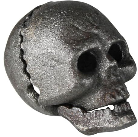 HomArt Vintage Style Cast Iron Skull Bottle Opener